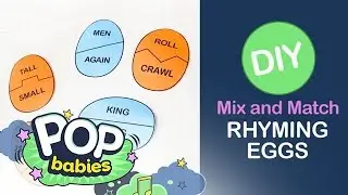 DIY Rhyming Eggs | Pop Babies