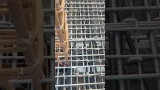 Columns Marking after the steel fixing | #foryou #reels #construction #shortvideo #shorts