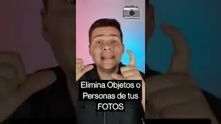 ELIMINAR Personas de una FOTO ✂️🙋 