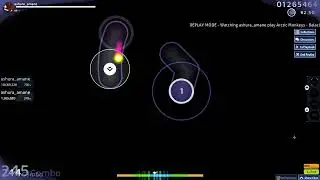 #osu #osugame BalaclavaArctic Monkeys mappata da Priti Expert 4.96*