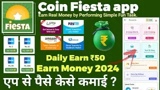 coin fiesta app se paise kaise kamaye | best way to earn money online 2024 | paytm earning app 2024