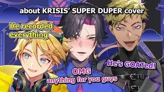 KRISIS shares some bts stuff of their SUPER DUPER cover