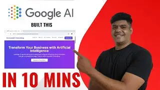 Create a Website in 10 Mins using Google's AI Tools!