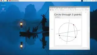 A circle through 3 points