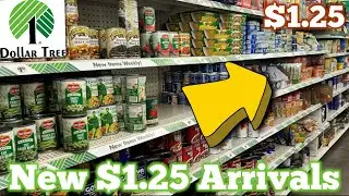 DOLLAR TREE🚨🛒 NEW ARRIVALS FOR $1.25⁉️ #new #shopping #dollartree