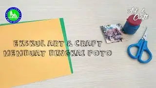 Bingkai Foto dari Kertas Origami