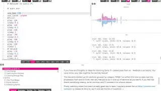 Sonic Pi melody