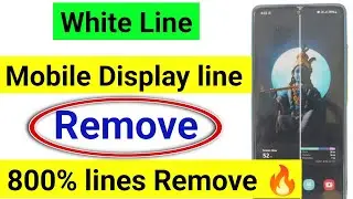 💔how to fix white line on phone screen | white line on mobile screen | white line on display | 2024