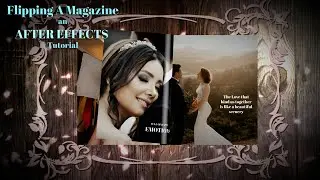 Flipping A Magazine Slideshow in After Effects Tutorial 