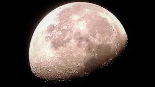Craters on the Moon with my Celestron Powerseeker 60AZ 20mm eyepiece