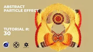 Abstract Particles - X-Particles, Cinema 4D Tutorial