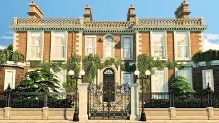 BRIDGERTON HOUSE IN THE SIMS 4 | Sims 4 Speed Build (stop motion style)