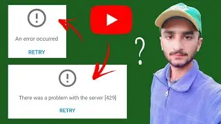 There was a problem with the server [429] | An Error Accurred || Retry