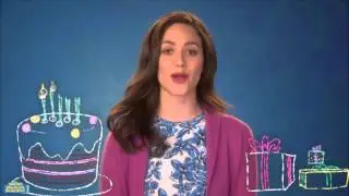 Emmy Rossum Wishes You Yom Huledet Sameach!
