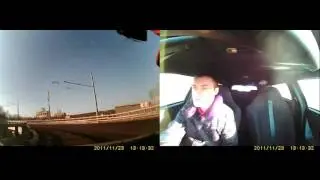 Видео с видеорегистратора X3000
