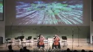 Vivaldi Concerto in G minor for Two Cellos and Piano - Camerata Youth Ensemble