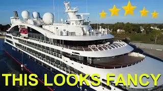 FIVE STAR CRUISE SHIP - EXITING WELLAND CANAL
