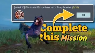 How to Kill Zombie With TrapMaster Mission | CODM