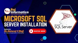 SQL Server Installation ,Create ODBC & Relational Connections & Mapping in informatica PowerCenter