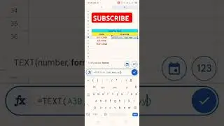 Date to Text on Google sheets #ytshortsvideo #exceltips #googlesheets