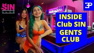 We go inside Club SIN Gents Club on Soi Bongkot in Pattaya Thailand and meet the staff.