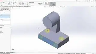 SOLIDWORKS | Utilizzo di uno schizzo 3D per la creazione guidata dei fori