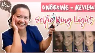 LED Selfie Ring Light|Mini Equipment for your Phone|Unboxing+Review