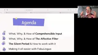 Webinar 1: CI, the Affective Filter & the Silent Period (FabuLingua for Teachers PD Series)