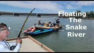 Floating the Snake River on a Homemade Raft- The movie!