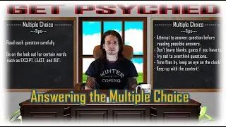 AP Psychology Test Tips - Multiple Choice