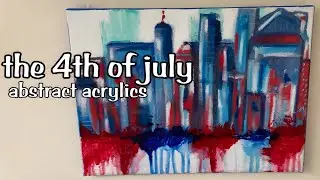 Abstract 4th July Tutorial includes mistakes, cover ups & just having a go. Links in description