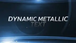 Metalic Titles Typography Video - Awesome Templates  to Bring Excitement