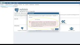 Postgres connection to server at 