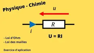 Loi des mailles & loi d'Ohm - Exercice