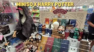 MINISO X HARRY POTTER MERCH IN SM CITY SUCAT -  ANG DAMING BAGO!