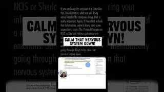 Calm that nervous system down! #legalmarketing #businesslawyer