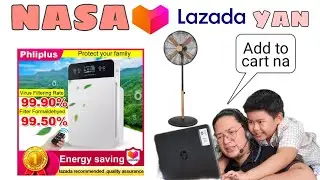 Lazada Haul | Phliplus Air purifier | Asahi Fan