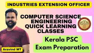 Industries Extension Officer Exam Preparation Class-2|Computer Science Engineering| IEO|Kerala PSC