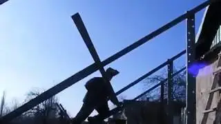 Наземная конструкция под солнечную электростанцию