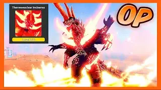 LEVEL 100 THERMO INCINEROS IS OP? | Kaiju Universe | Roblox |