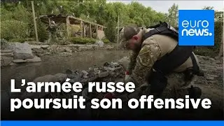 Guerre en Ukraine : les troupes russes gagnent du terrain | euronews 🇫🇷