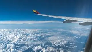 Full flight video, Tokyo (Haneda) to Seoul (Gimpo), OZ1005, A330-300, Asiana Airlines