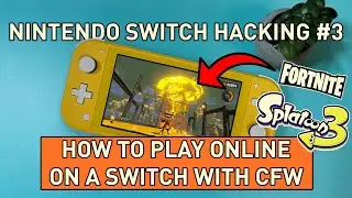 How To Play Online With A Modified Nintendo Switch Using Your Bought Games