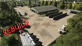 FS19 - Building A Farm On EURO FARMS (Nismo) - Timelapse