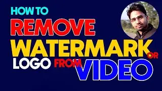 How to Remove Watermark or Logo from Video Online for Free | Working 100%