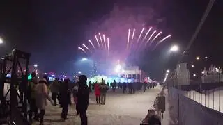 Тест ночью новой GoPro Hero 7 Silver Edition 🎆 Салют на Новый Год в Перми