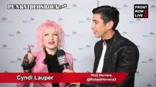 Cyndi Lauper Talks Adam Lazzara Collaboration w/ @RobertHerrera3