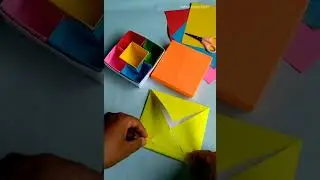 How to make mini storage box with paper