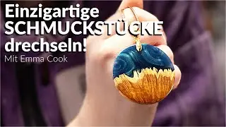 Schmuckstücke drechseln! So drechselst du dir ein Unikat.