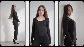TRY ON HAUL FASHION GLAMOUR EDITORIAL:Jumpsuit,One piece, Bodysuit, High Heels, Sandals(Vertical 4k)